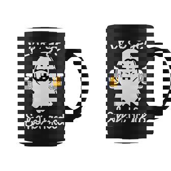 Let’S Get Sheet Faced Halloween Ghost Beer Drinking Lover Coffee Mug - Thegiftio UK