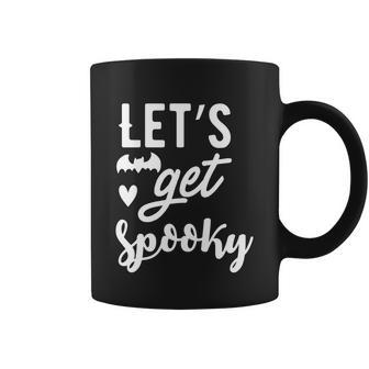 Lets Get Spooky Halloween Quote Coffee Mug - Monsterry DE