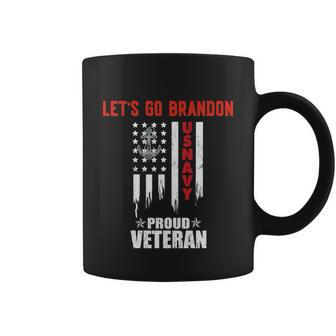 Lets Go Brandon Funny Conservative Anti Biden Navy Veteran Graphic Design Printed Casual Daily Basic Coffee Mug
