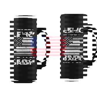 Lets Go Brandon Lets Go Brandon Flag Coffee Mug - Monsterry