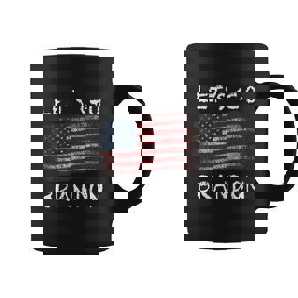 Lets Go Brandon Shirt Vintage Lets Go Brandon American Flag Graphic Design Printed Casual Daily Basic Coffee Mug - Thegiftio