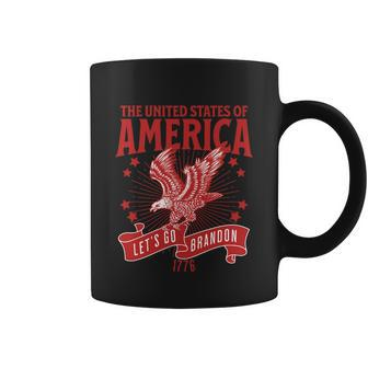 Let’S Go Brandon Usa America Trump 2024 Desantis Coffee Mug - Monsterry UK