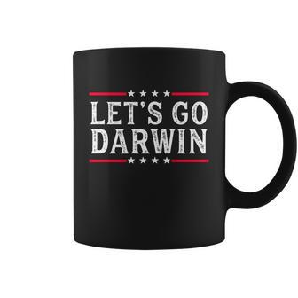 Lets Go Darwin V3 Coffee Mug - Monsterry