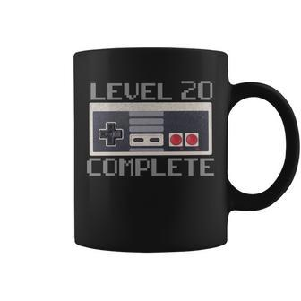 Level 20 Complete Retro Gamer 20Th Birthday Tshirt Coffee Mug - Monsterry AU