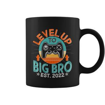 Level Up To Big Bro Est 2022 New Baby Sibling Gamer Coffee Mug - Monsterry UK