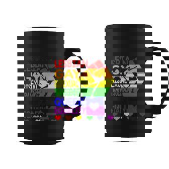 Lgbt Fist Pride Month Merch Lgbtq Gay Pride Rainbow Graphic Design Printed Casual Daily Basic Coffee Mug - Thegiftio