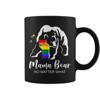 Lgbt Mama Bear T Gay Pride Equal Rights Rainbow Gift Coffee Mug - Thegiftio UK