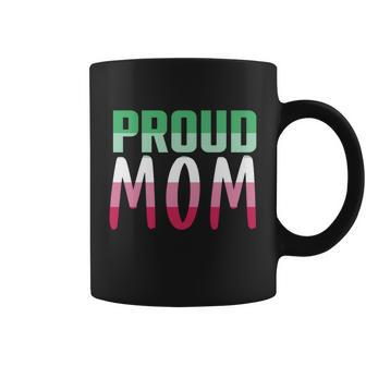 Lgbtq Gay Pride Month Proud Mom Queer Mothers Day Abrosexual Gift Coffee Mug - Monsterry