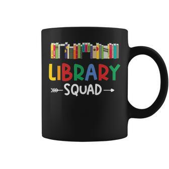 Library Squad Books Lovers Coffee Mug - Thegiftio UK