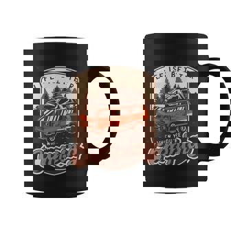 Life Is Better When Youre Camping Vintage Coffee Mug - Monsterry