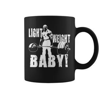 Light Weight Baby - Ronnie Coleman Gym Motivational Coffee Mug - Thegiftio UK