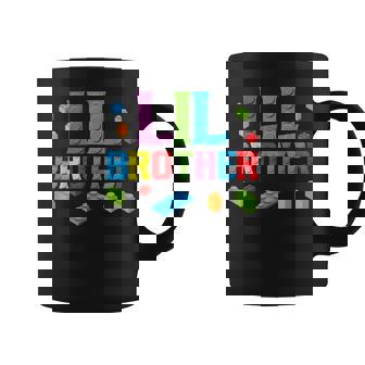 Lil Brother Master Builder Building Bricks Blocks Family Set Coffee Mug - Thegiftio