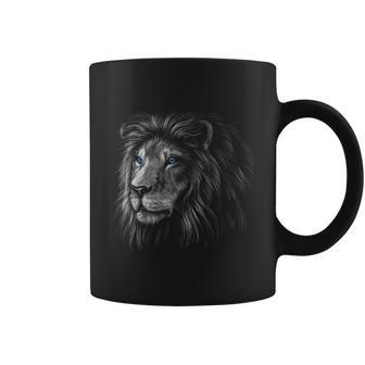 Lion Apparel Hand Drawing Game Day Vintage Detroit Coffee Mug - Monsterry AU