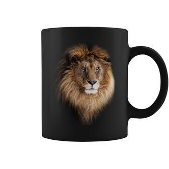 Lion Head Graphic Coffee Mug - Monsterry AU