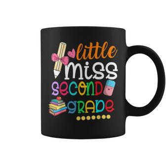 Little Miss Second Grade For Kids Girls Back To School Coffee Mug - Seseable