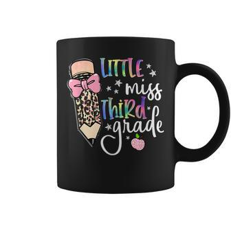 Little Miss Third Grade Kids Back To School 3Rd Grade Gift Coffee Mug - Seseable