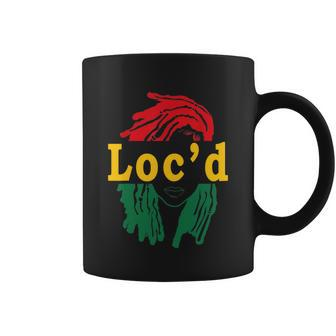 Locd Hair Black Woman Melanin Girl Juneteenth Coffee Mug - Thegiftio UK