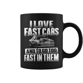 Love Fast Cars Coffee Mug - Seseable