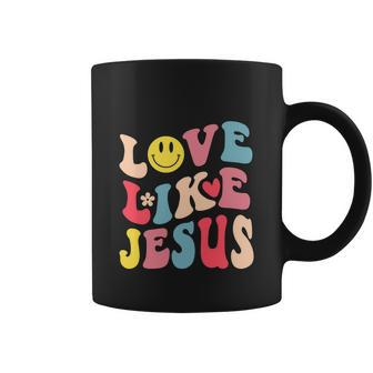 Love Like Jesus Religious God Christian Funny Coffee Mug - Monsterry
