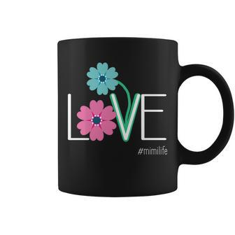 Love Mimi Flower Mimilife Coffee Mug - Monsterry