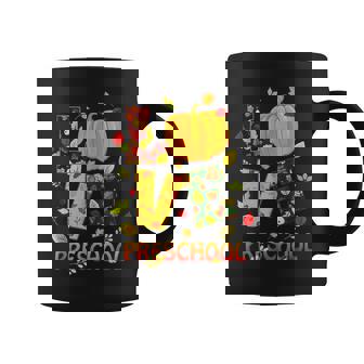 Love Preschool Teacher Thanksgiving Costume Pumpkin Coffee Mug - Thegiftio