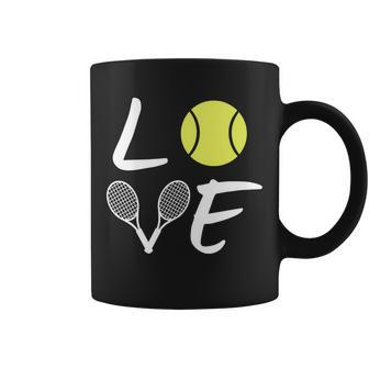 Love Tennis V2 Coffee Mug - Monsterry