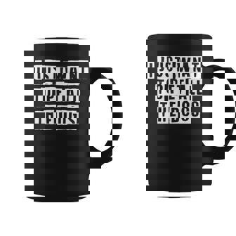 Lovely Funny Cool Sarcastic I Just Want To Pet All The Dogs Coffee Mug - Thegiftio UK