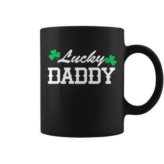 Lucky Daddy Tshirt Coffee Mug - Monsterry