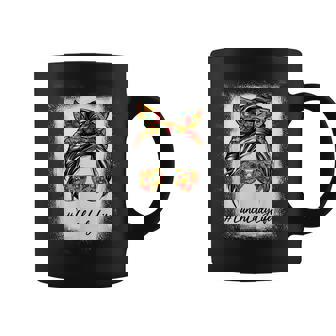 Lunch Lady Messy Bun Hair Woman Lunch Lady Life Coffee Mug - Thegiftio