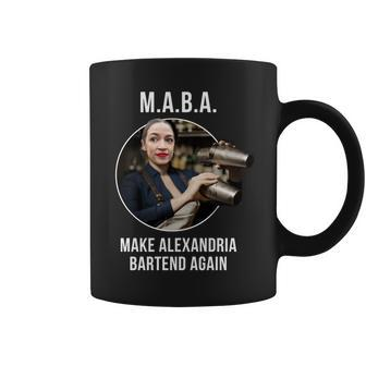 MABA Alexandria Ocasio-Cortez Bartend Again Graphic Design Printed Casual Daily Basic Coffee Mug