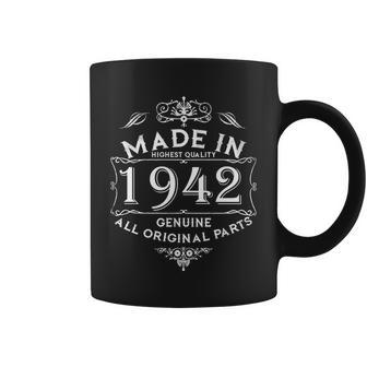 Made In 1942 Aged To Perfection Vintage 80Th Birthday Coffee Mug - Monsterry UK