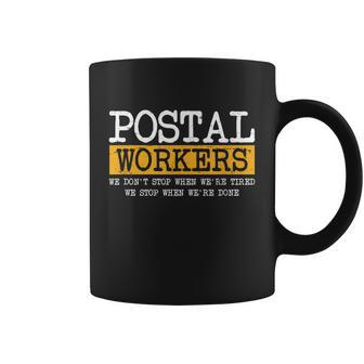 Mail Man & Lady Rural Carrier Postal Worker Coffee Mug - Thegiftio UK