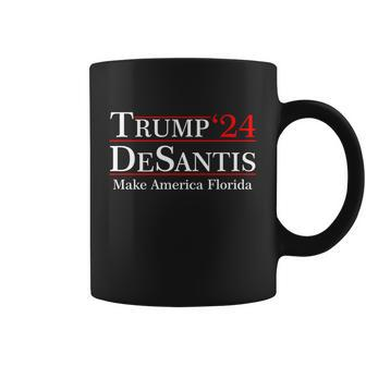 Make America Florida Trump Desantis 2024 Tshirt Coffee Mug - Monsterry UK