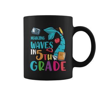 Making Waves In 5Th Grade Back To School First Day Of School Coffee Mug - Monsterry UK