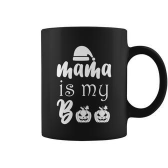 Mama Is My Boo Halloween Quote Coffee Mug - Monsterry DE