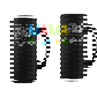 Mama Master Builder Building Bricks Blocks Family Set Womens Coffee Mug - Thegiftio