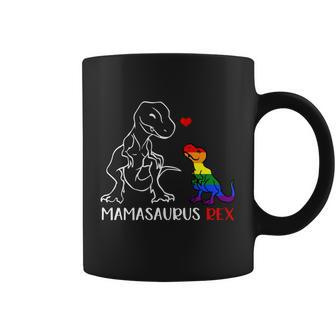 Mamasaurus Rex Dinosaur T Rex Proud Mom Pride Month Coffee Mug - Thegiftio UK