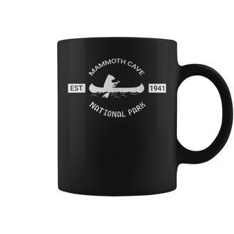 Mammoth Cave National Park Kentucky Bear Canoe Coffee Mug - Seseable