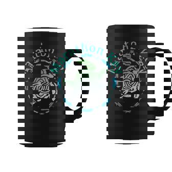 Marathon Key Florida Vintage Tribal Turtle Gift Coffee Mug - Thegiftio