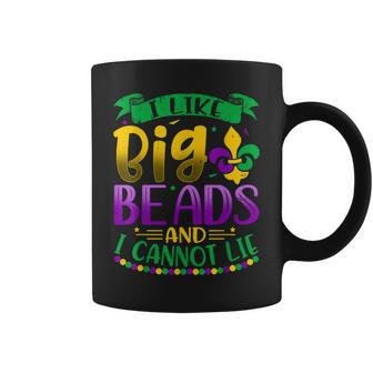 Mardi Gras 2022 I Like Big Beads And I Can Not Lie Coffee Mug - Thegiftio UK