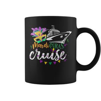 Mardi Gras Cruise Cruising Mask Cruise Ship Beads Coffee Mug - Thegiftio UK