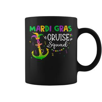 Mardi Gras Cruise Squad 2022 Matching Group Family Vacation Coffee Mug - Thegiftio UK