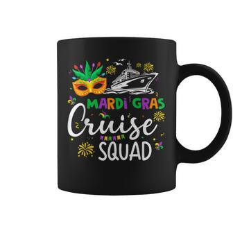 Mardi Gras Cruise Squad 2023 Matching Group Family Vacation Coffee Mug - Thegiftio UK