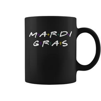 Mardi Gras Friends V2 Coffee Mug - Monsterry