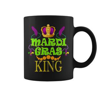 Mardi Gras King Tshirt Coffee Mug - Monsterry CA