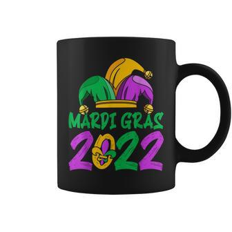 Mardi Gras T Mardi Gras 2022 Beads Mask Feathers V3 Coffee Mug - Thegiftio