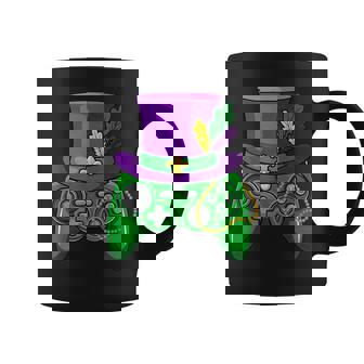 Mardi Gras Video Game Controller Jester Hat Costume Kids Coffee Mug - Thegiftio