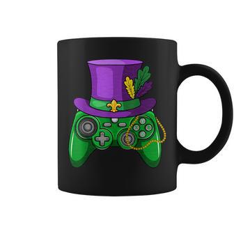 Mardi Gras Video Game Controller Jester Hat Costume Kids Coffee Mug - Thegiftio UK