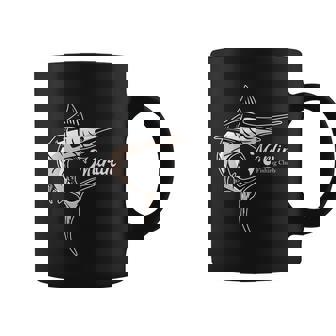 Marlin Fishing Tshirt Coffee Mug - Monsterry