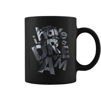 Martin Luther King I Have A Dream Portrait Tshirt Coffee Mug - Monsterry DE